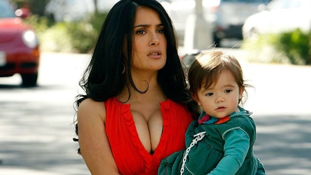 salma hayek daughter baby