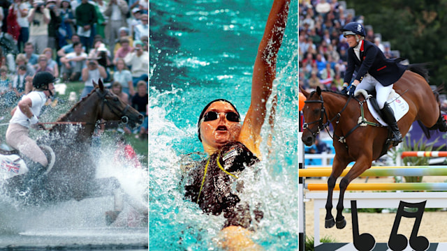 Royal Olympians - Princess Anne, Princess Charlene and Zara Tindall