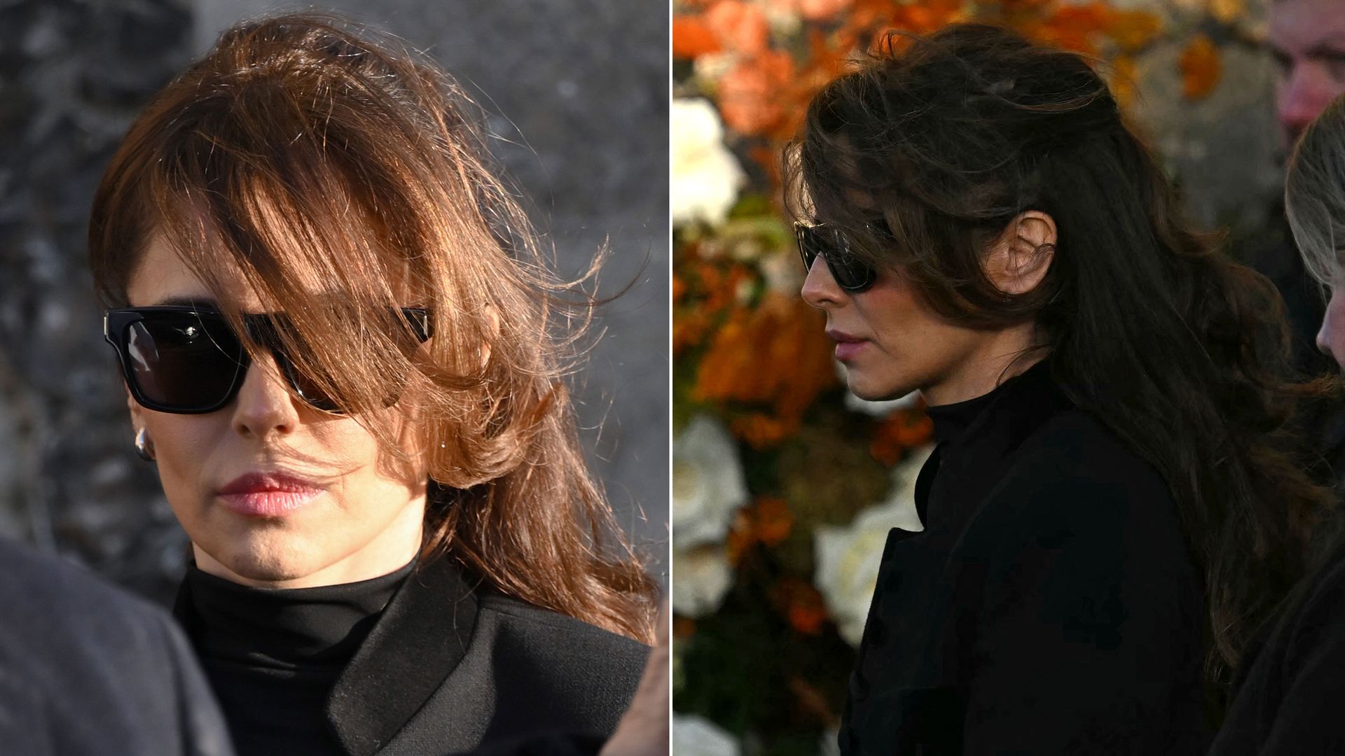 Heartbroken Cheryl looks sombre as she departs funeral of Liam Payne