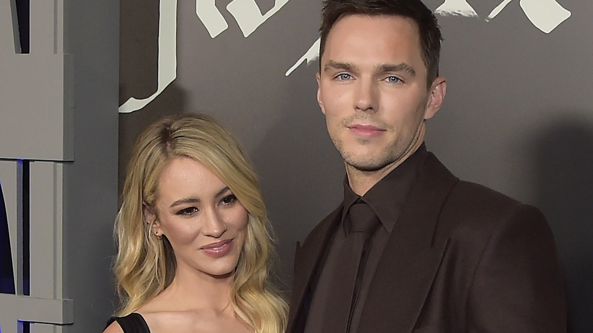 Nicholas Hoult and Bryana Holly FINALLY pose on the red carpet together after SEVEN years together