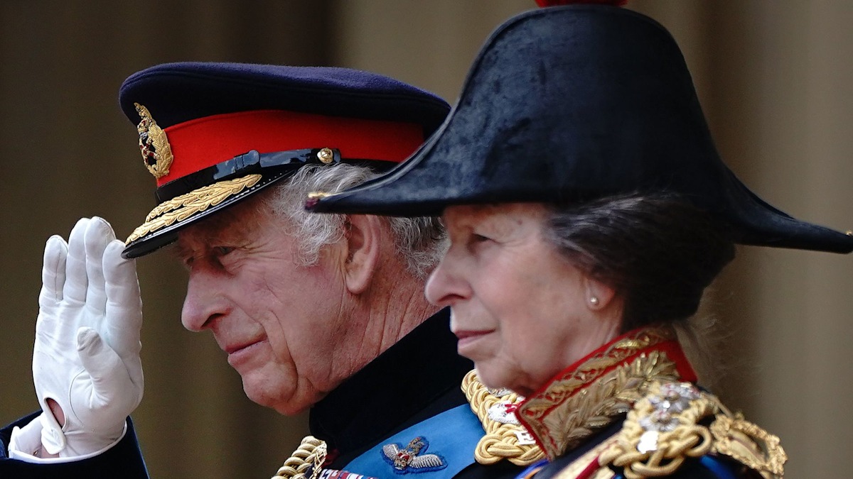 King Charles makes rare joint outing with sister Princess Anne - best photos