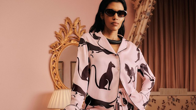 Olivia von Halle pyjamas at Marks and Spencer