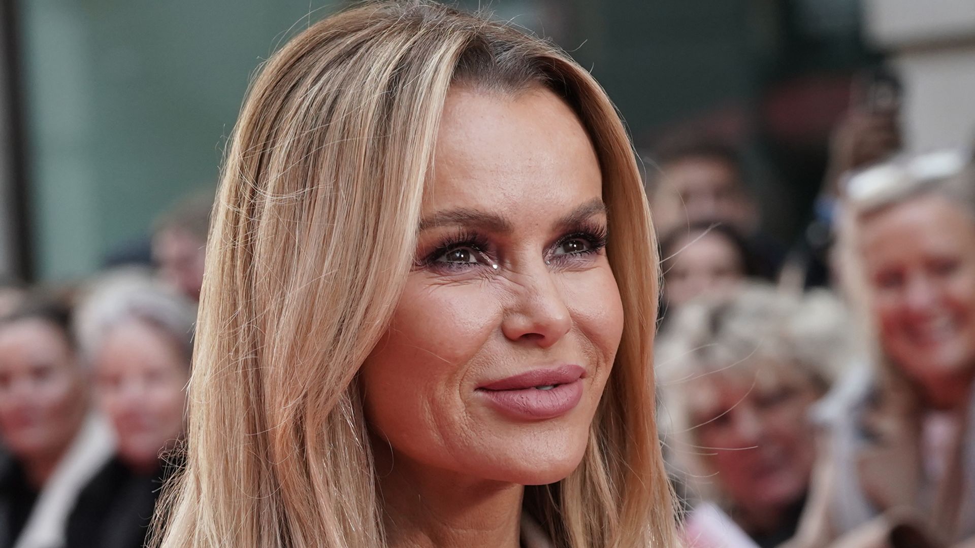 Amanda Holden just wore a Skims dress to her birthday party – and it has the sassiest split