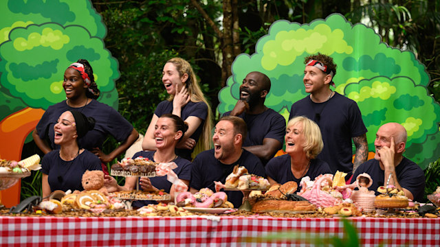 I'm a Celebrity stars take part in Bushtucker Trial