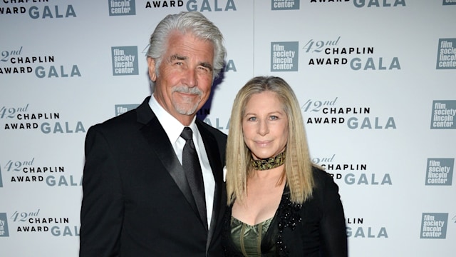 James Brolin and Barbara Streisand attend the 42nd Chaplin Award Gala at Alice Tully Hall, Lincoln Center on April 27, 2015 in New York City.