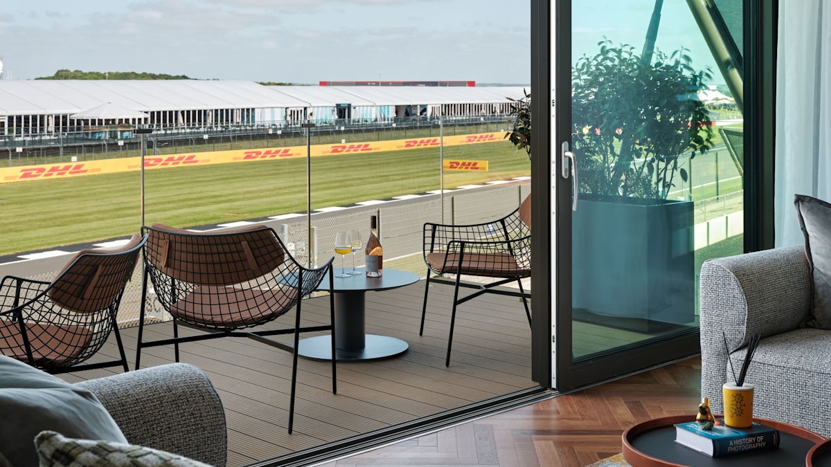 What it's really like to stay at Silverstone's luxury trackside hotel