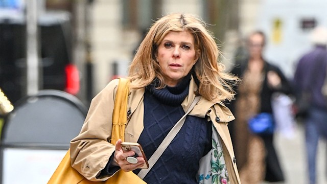 Kate Garraway walking in London