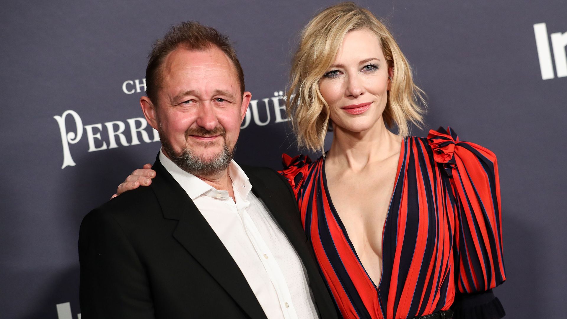 Andrew Upton, Cate Blanchett at InStyle Awards, Arrivals, Los Angeles, USA - 23 Oct 2017