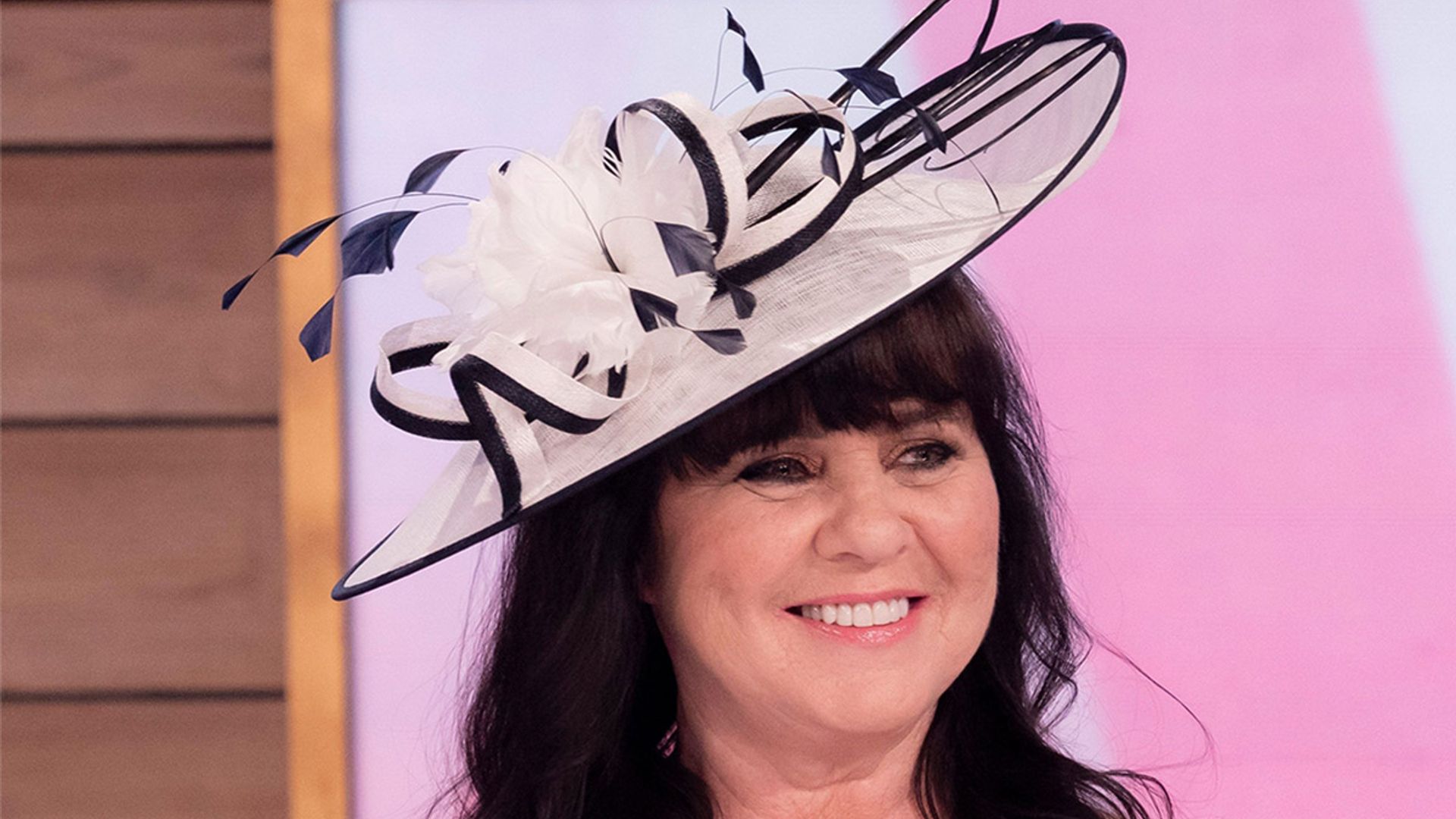 coleen nolan perfect mother of the bride electric blue