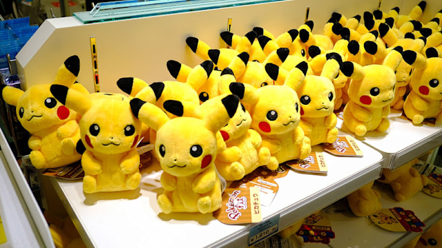 pikachu plush