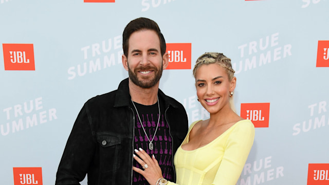 Tarek El Moussa and Heather Rae Young walk the red carpet at the JBL True Summer event. The exclusive event featured performances by DJ Sophia Eris, Bebe Rexha, and Jason Derulo. JBL is celebrating the return of live music with a donation to the National 