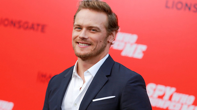 sam heughan teases news