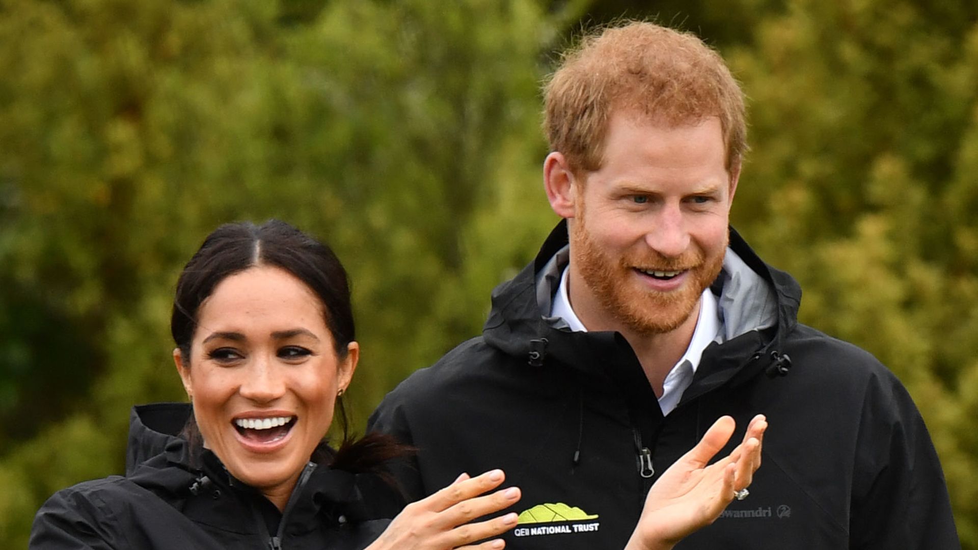 Prince Harry and Meghan Markle share new look at 'healing' garden with children