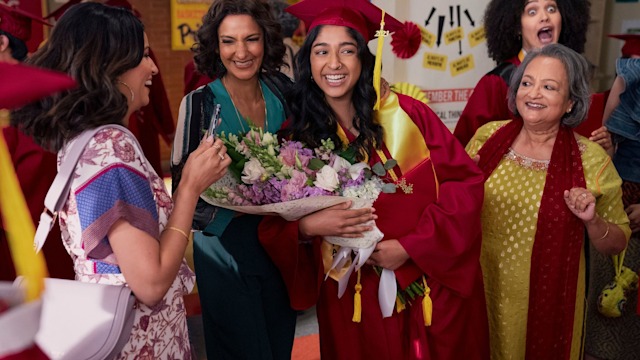 Richa Moorjani as Kamala, Poorna Jagannathan as Nalini Vishwakumar, Maitreyi Ramakrishnan as Devi, Ranjita Chakravarty as Nirmala and Lee Rodriguez as Fabiola Torres 