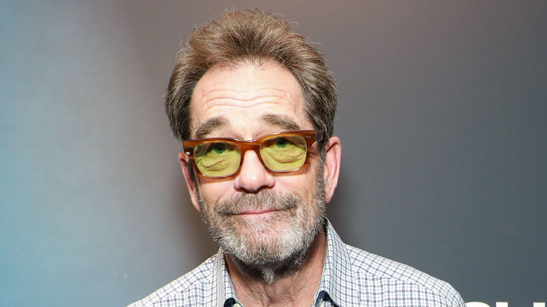Huey Lewis visits SiriusXM at SiriusXM Studios on February 19, 2020 in New York City