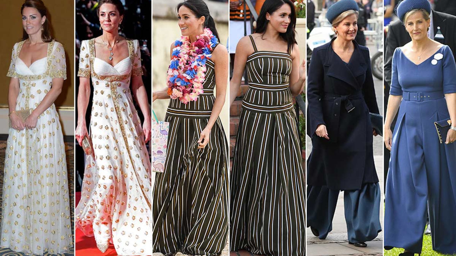 Royals recycling their outfits Kate Middleton, Meghan Markle & Sophie