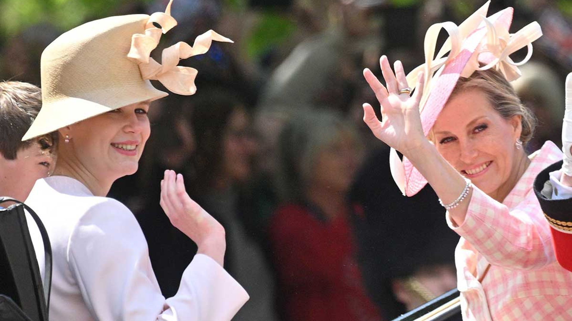 lady louise windsor sophie wessex trooping the colour
