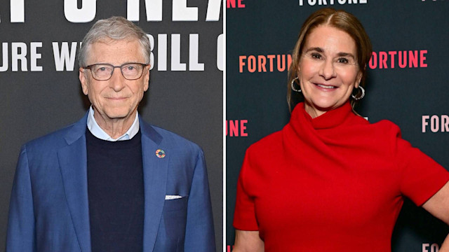 Split image of Bill Gates and Melinda French