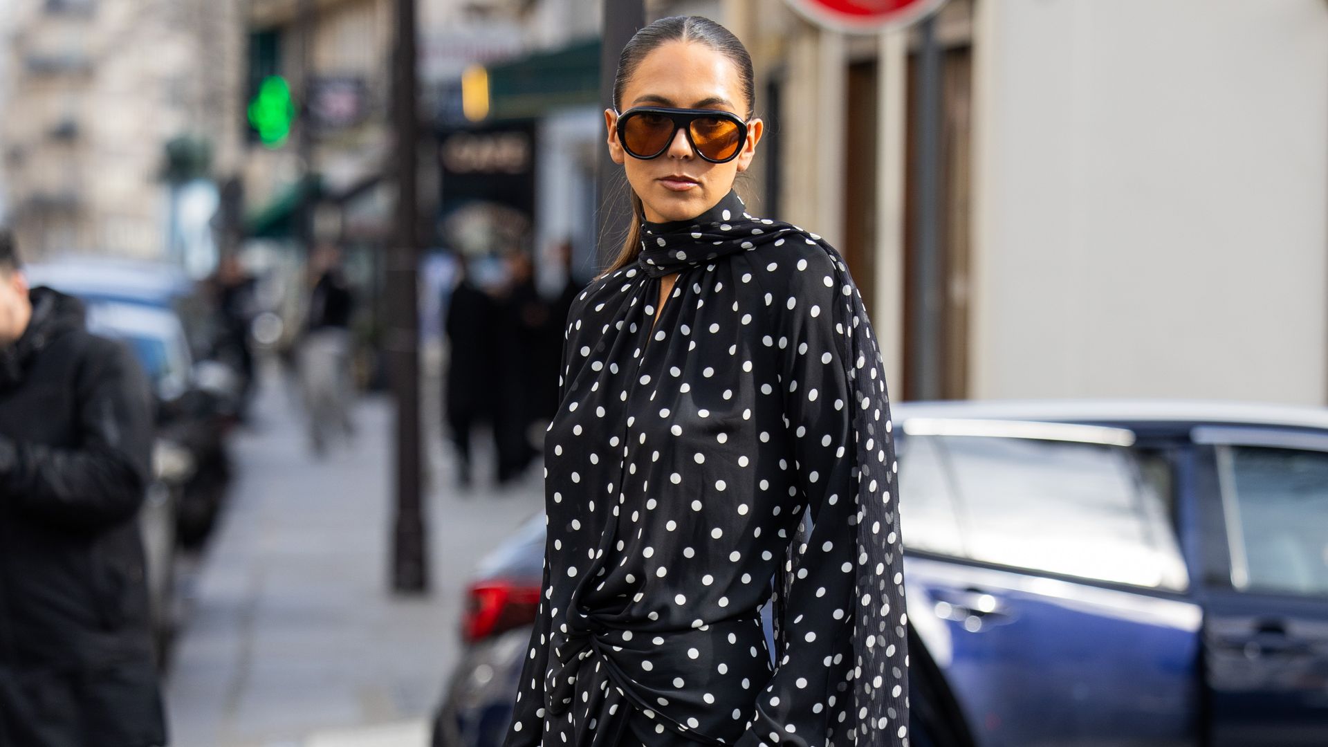 9 timeless polka dot dresses to wear this season & beyond