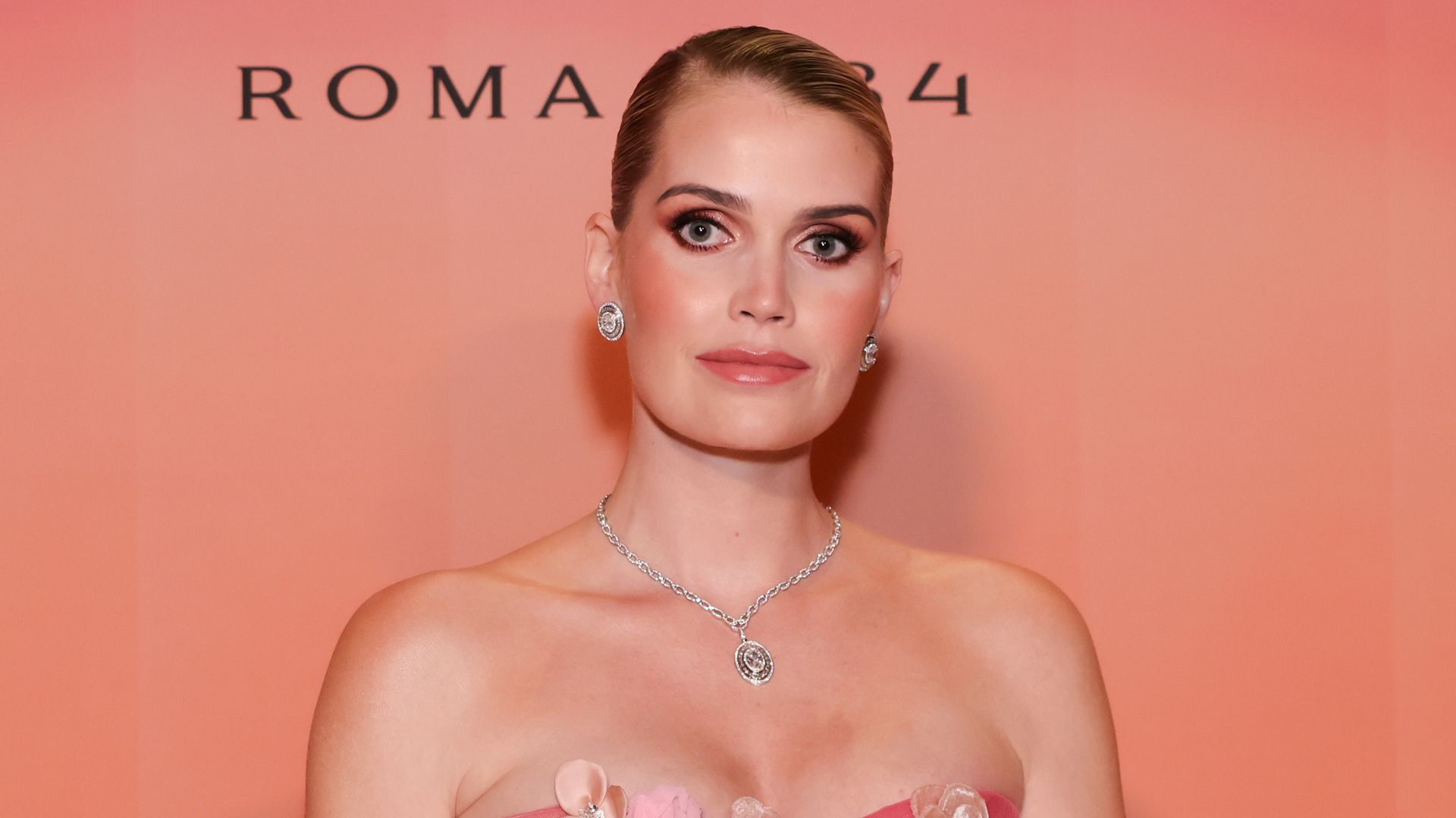 Lady Kitty Spencer is breathtaking in billowing balletic ball gown