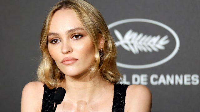 Lily-Rose Depp at the Idol press conference