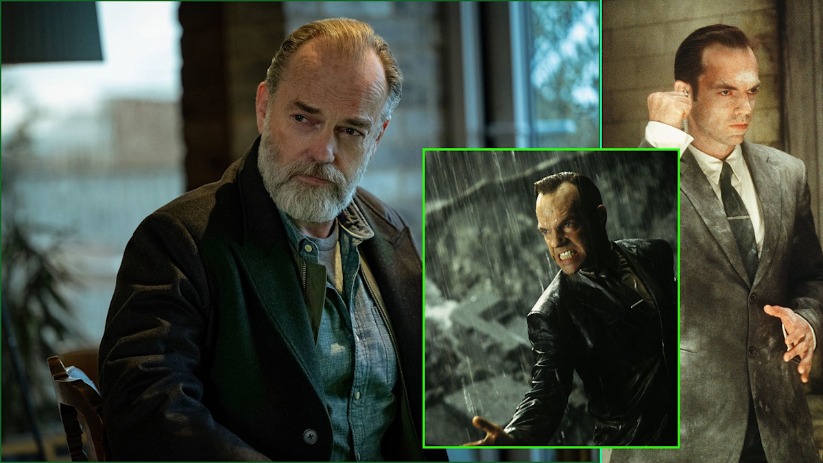 Hugo Weaving on joining Slow Horses season four and The Matrix's 25th anniversary