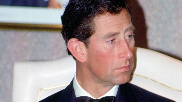 Prince Charles At A Presidential Banquet In Cameroon 