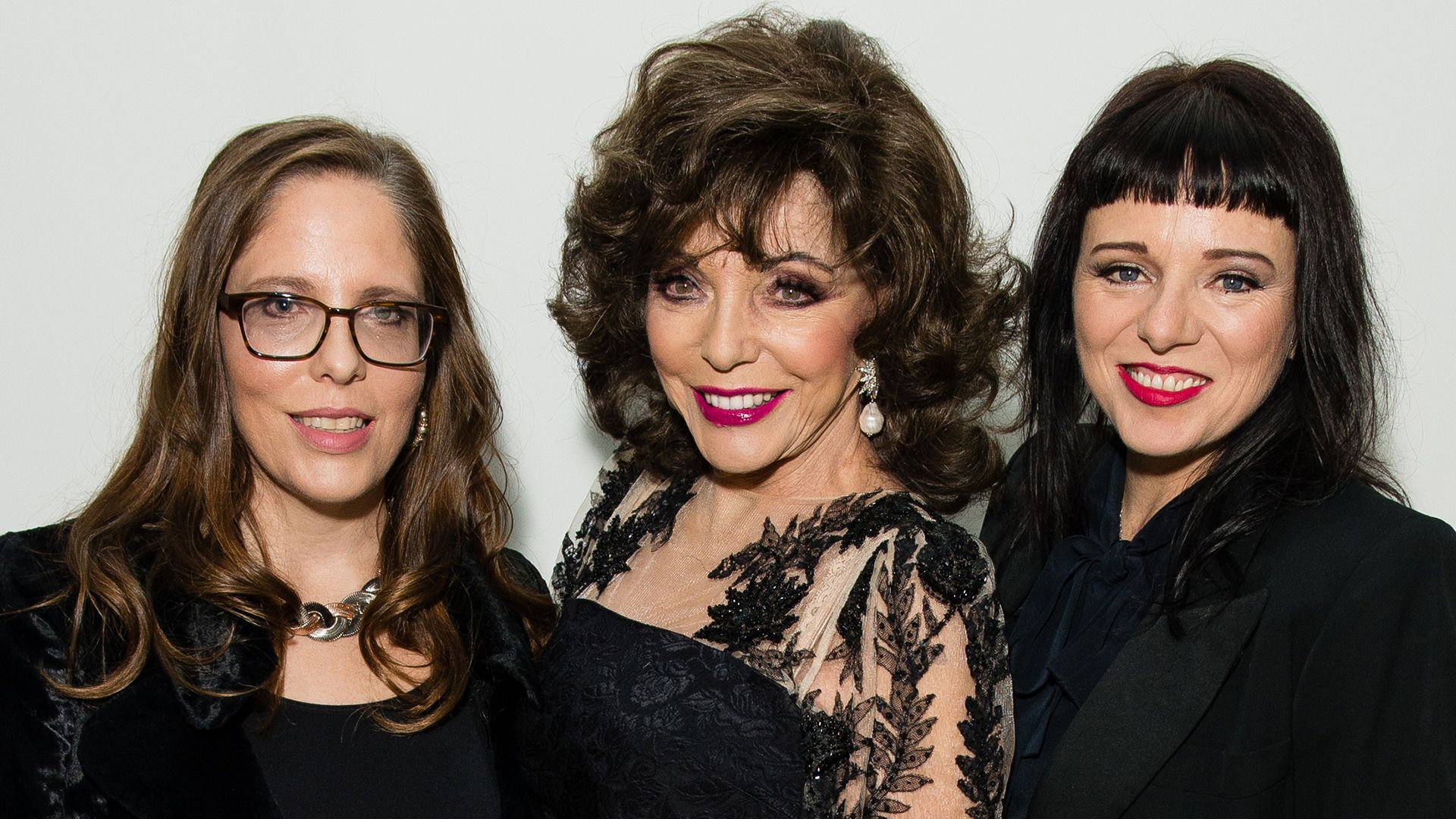 Joan Collins cuddles up with rarely-seen family members amid sweet milestone