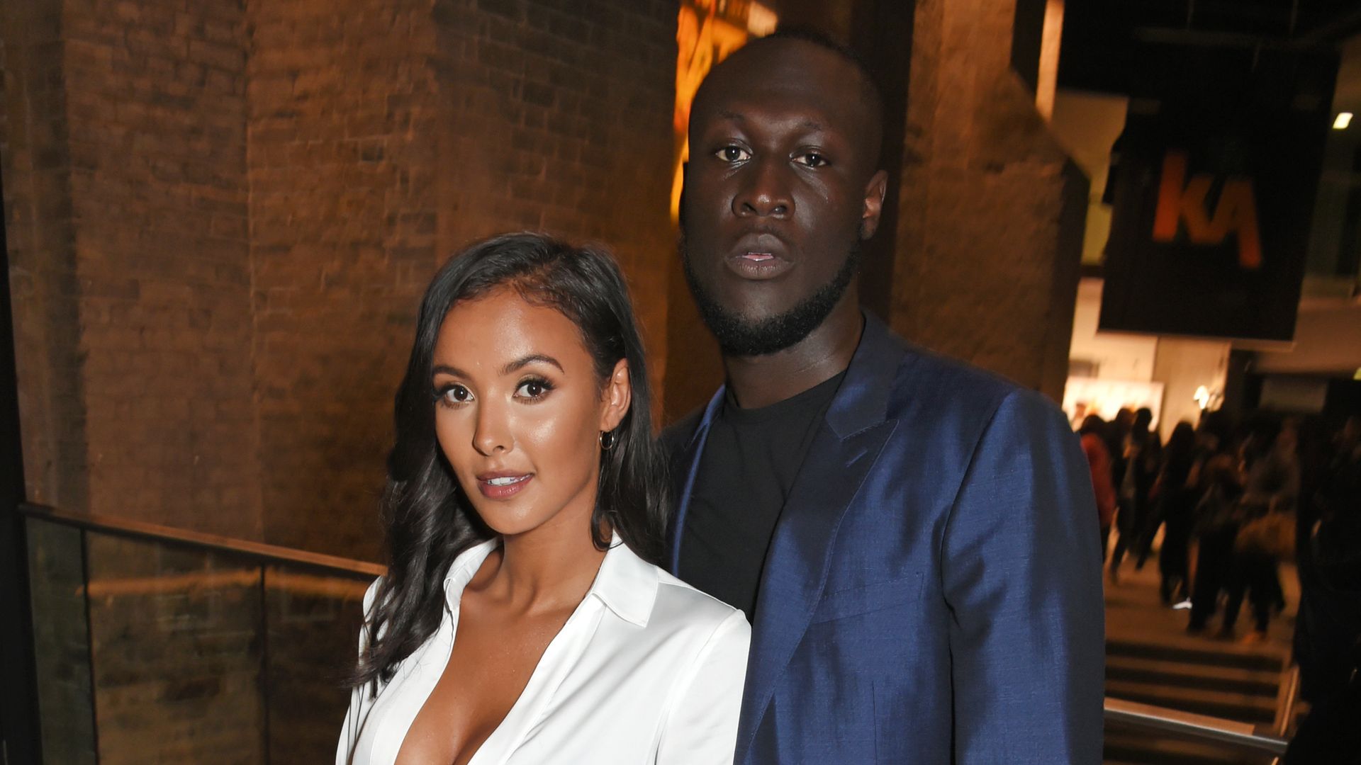 Maya Jama and Stormzy at The KA & GRM Daily Rated Awards 2017