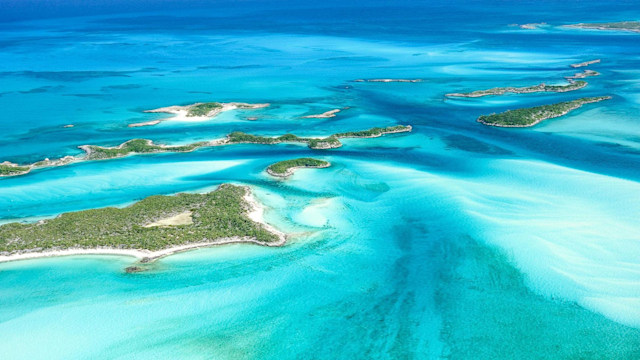 Bahamas from above