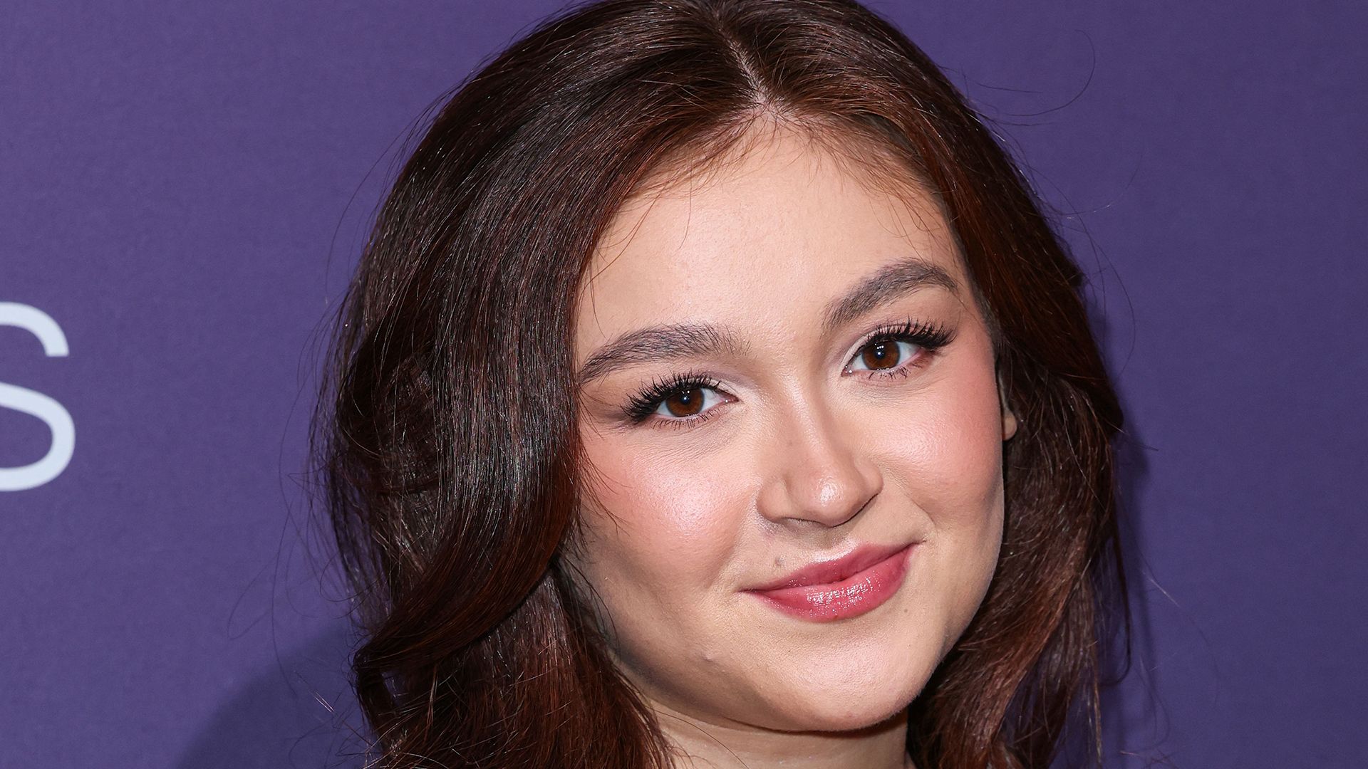 Close up of Anna Cathcart 