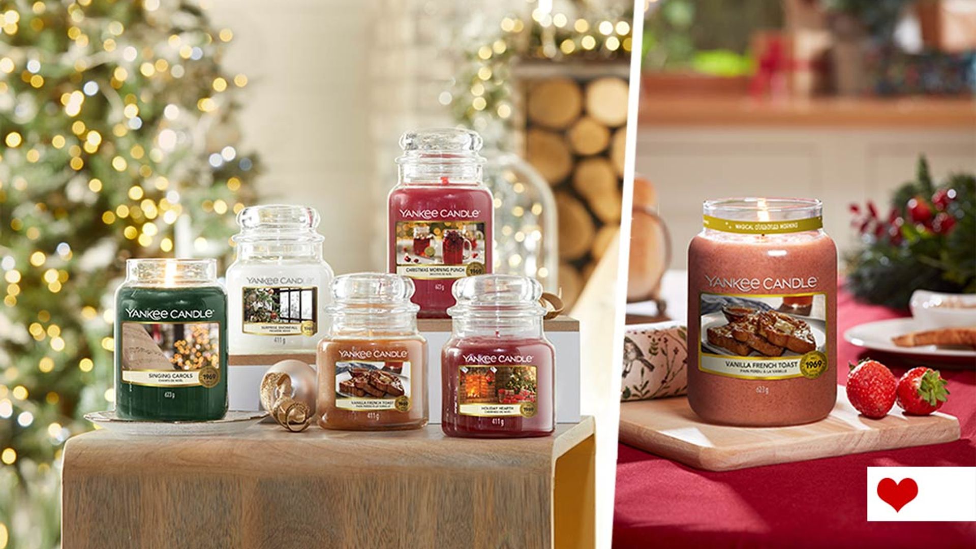 The Yankee Candle Christmas scents are in the Black Friday sale