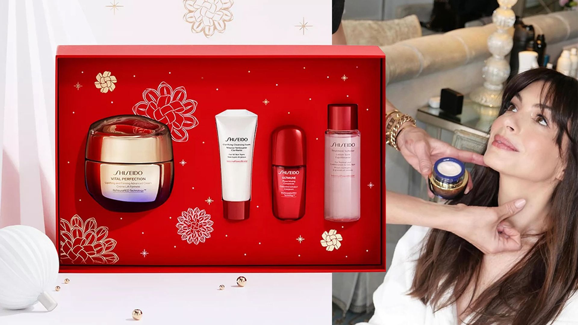 These Shiseido skincare sets make an ideal Christmas gift – and come Anne Hathaway-approved