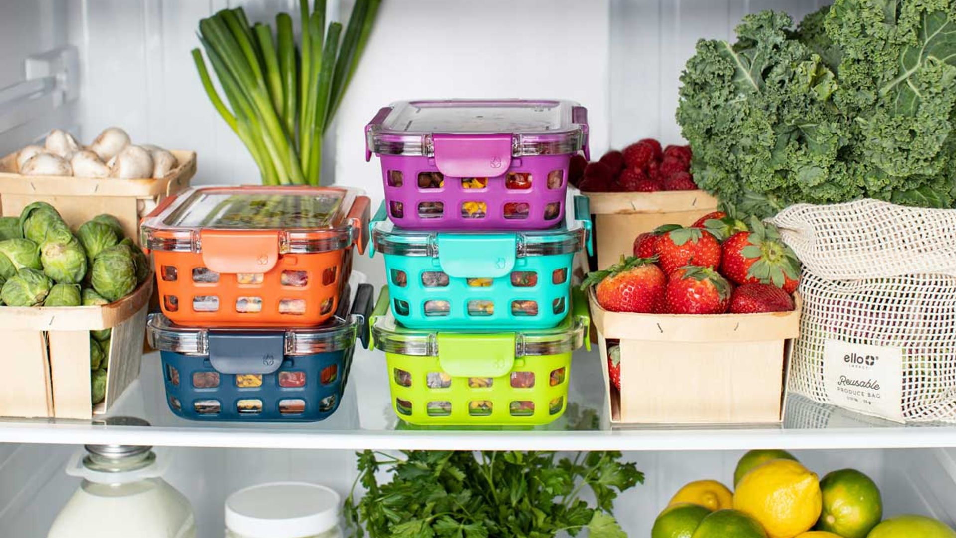 Food storage product keeps produce fresher for 80% longer