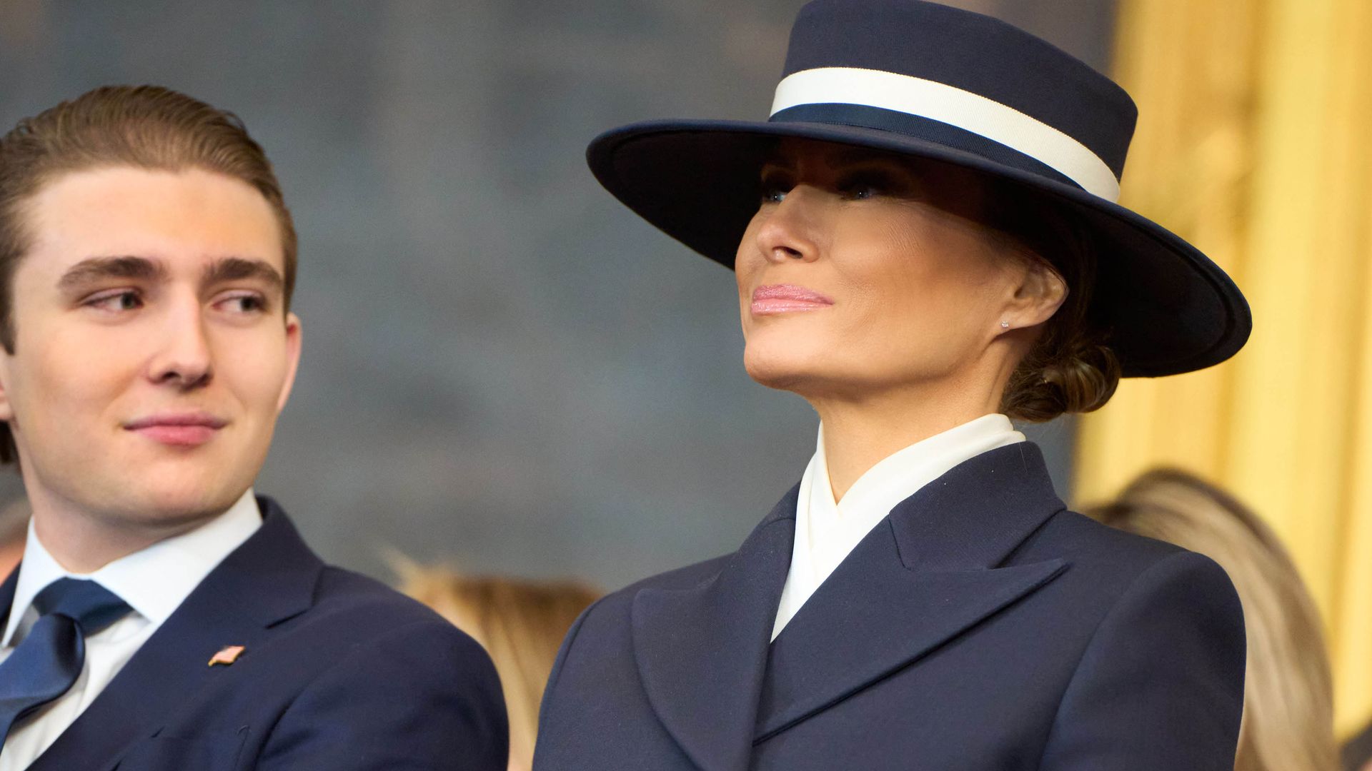 The first lady's son Barron is currently at New York University