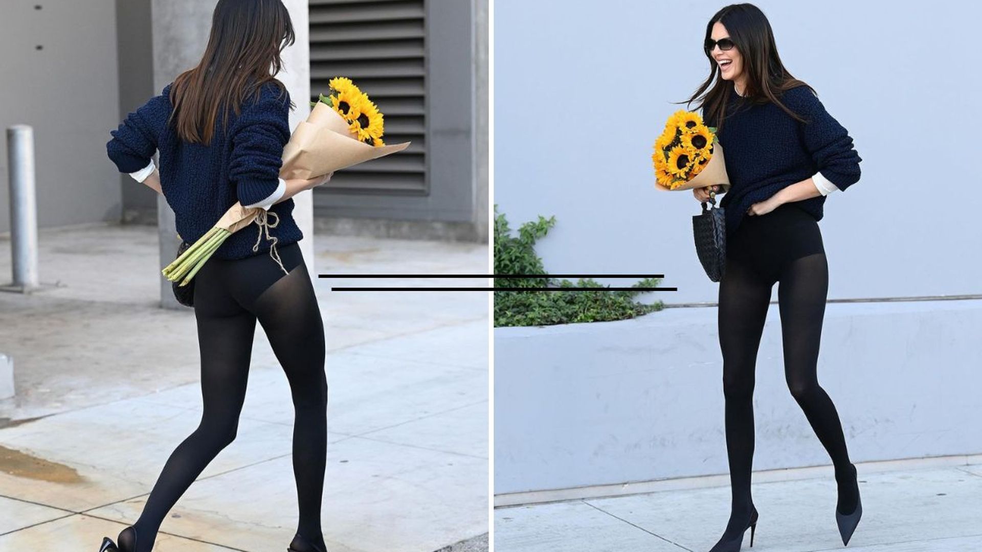 Kendall Jenner Makes a Statement in the Streets of Paris in Bottega Veneta