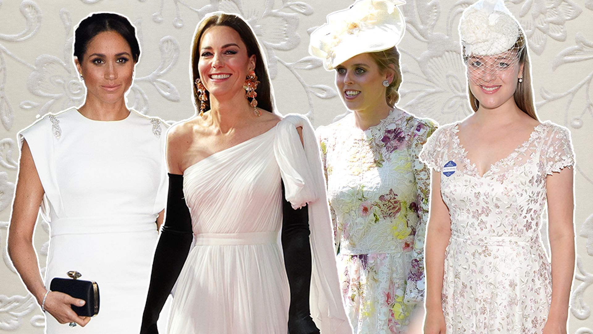 Meghan Markle, Princess Eugenie & more royals modelling bridal gowns – not on their wedding day