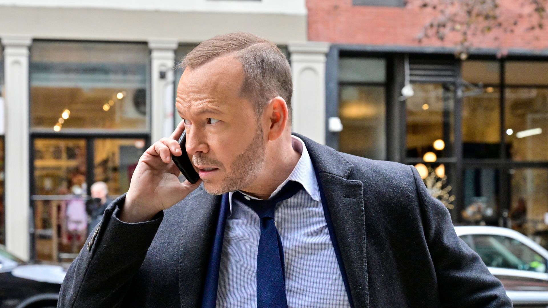 Donnie Wahlberg as Danny Reagan on BLUE BLOODS