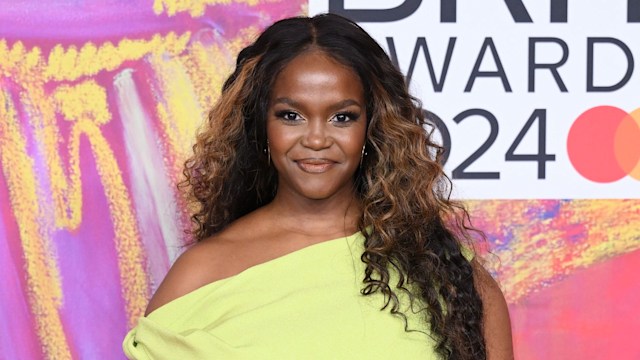 Oti Mabuse attends the BRIT Awards 2024 at The O2 Arena on March 02, 2024 in London, England