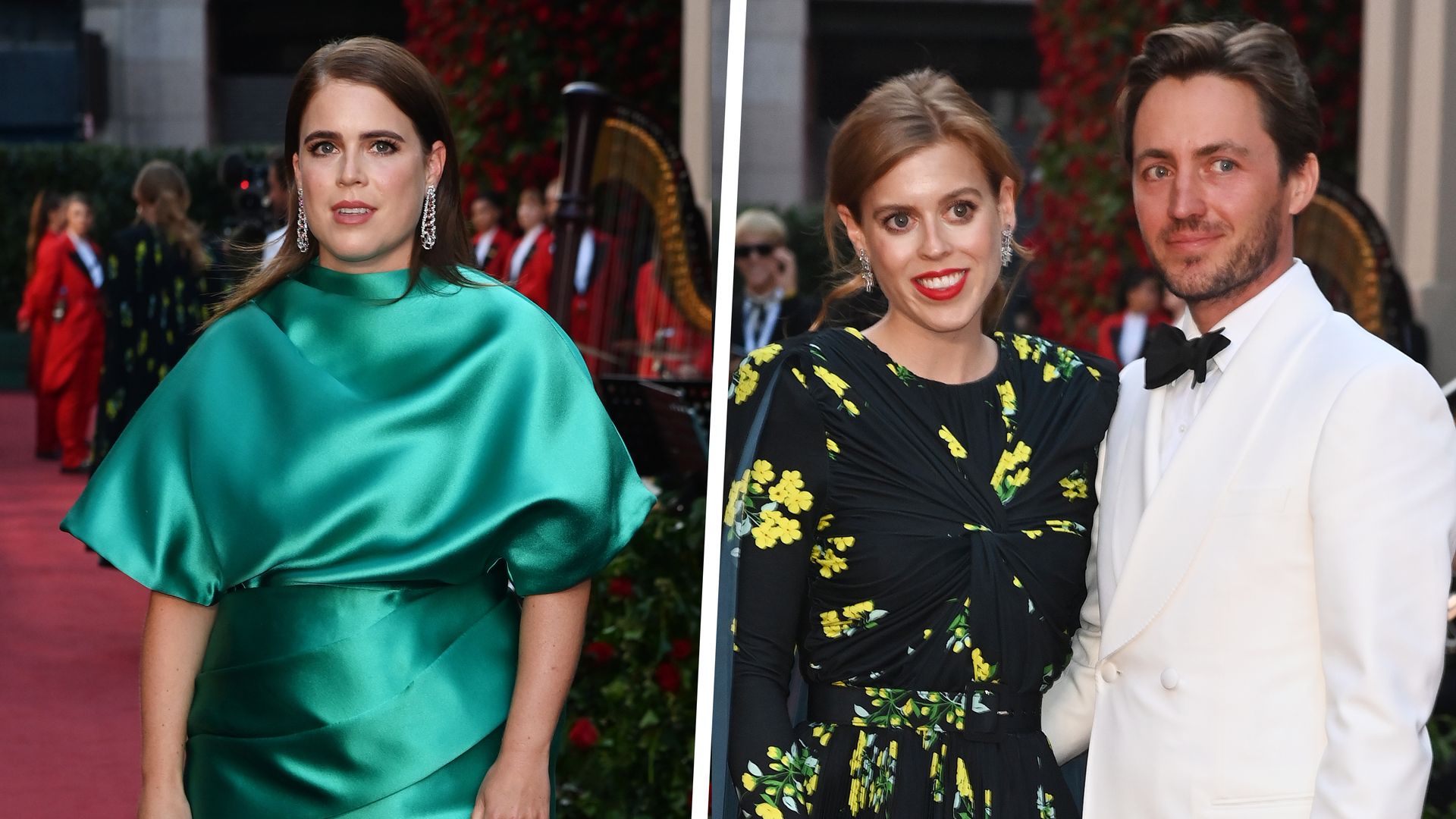 Princesses Eugenie and Beatrice stun as they join Hollywood royalty in London