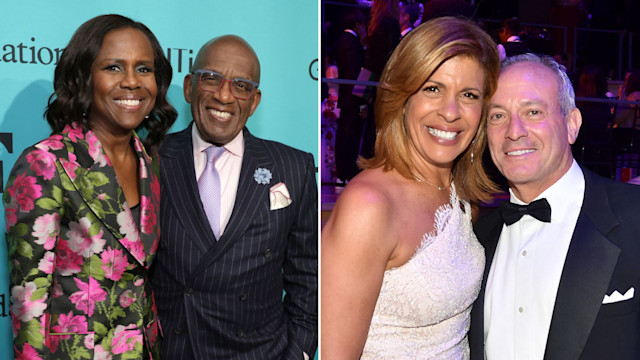 Al Roker and Deborah Roberts; Hoda Kotb and Joel Schiffman