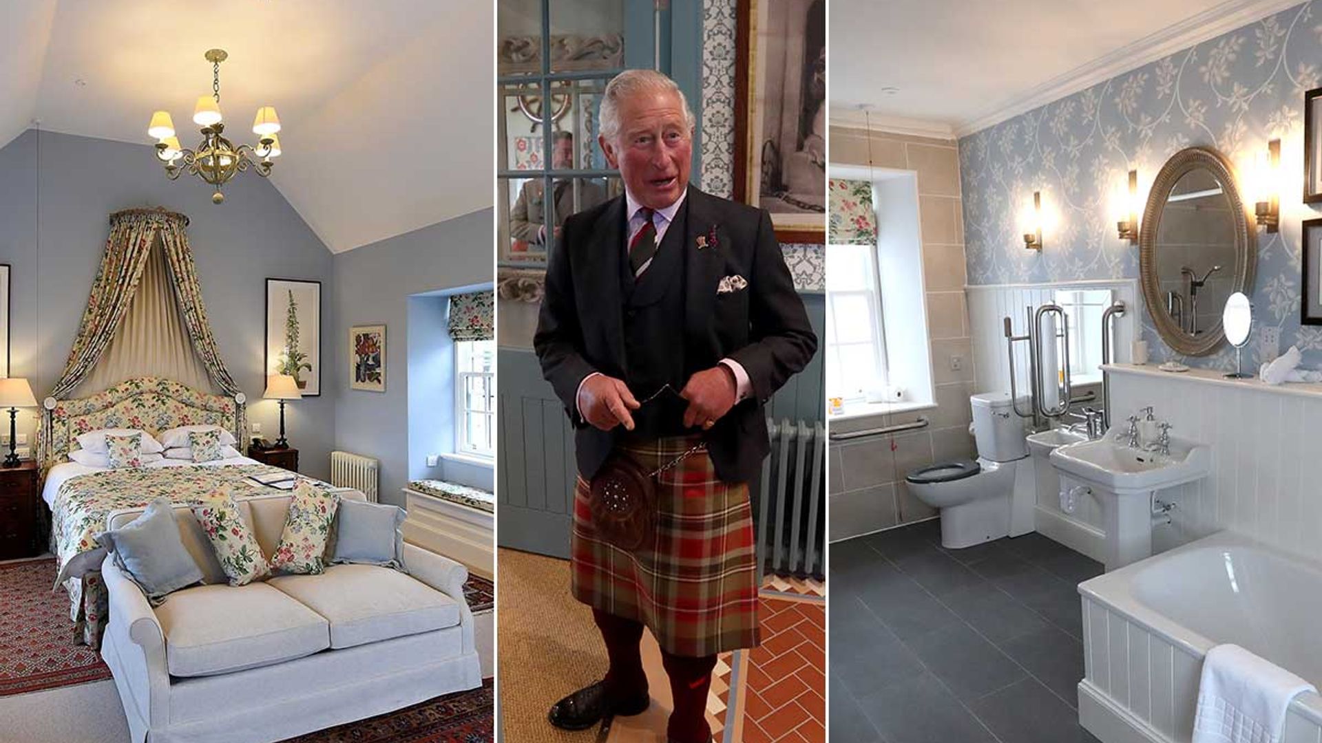 Prince Charles has opened his idyllic Scottish holiday home to the public