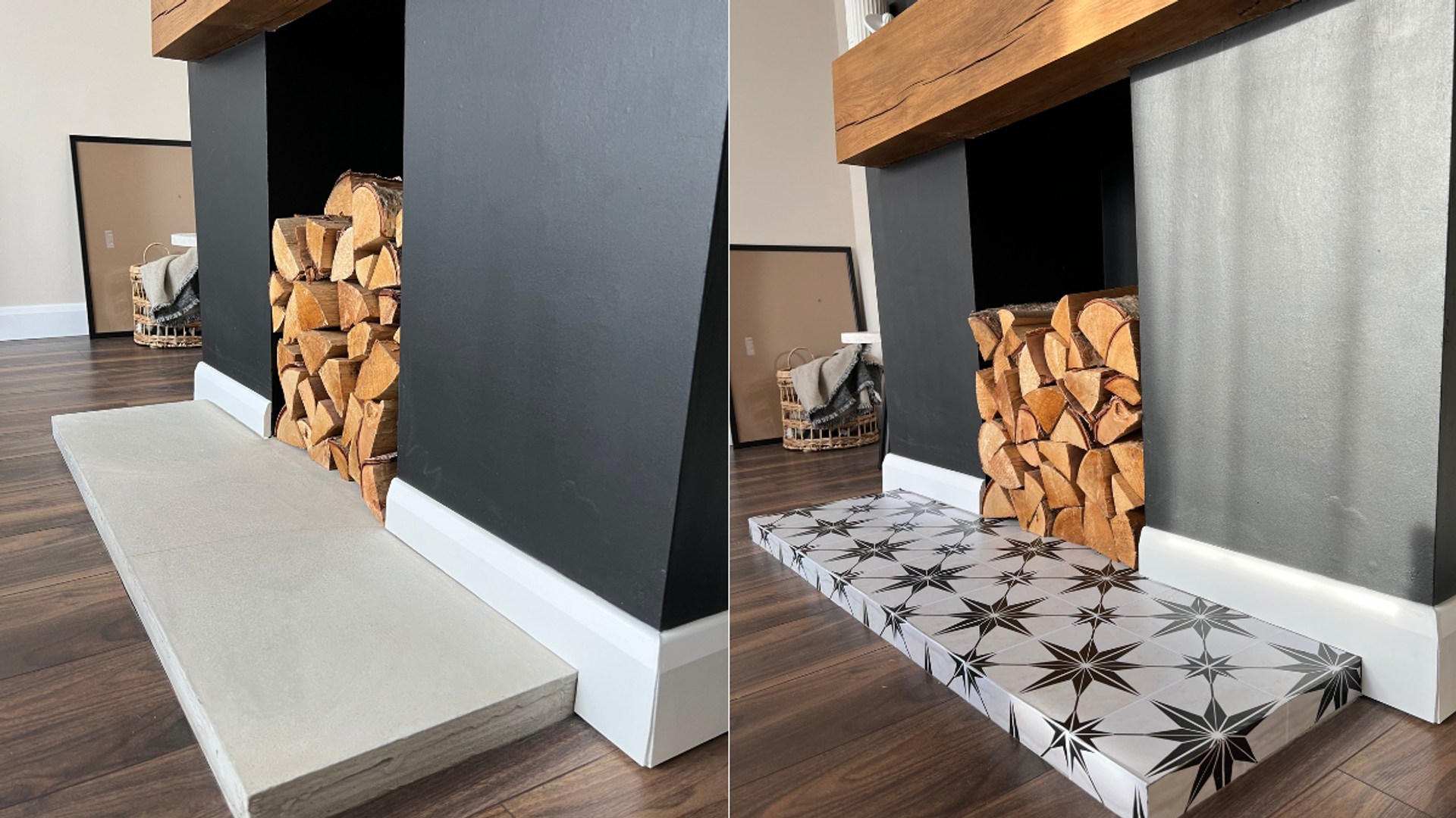 My £22 DIY fireplace makeover everyone is obsessed with