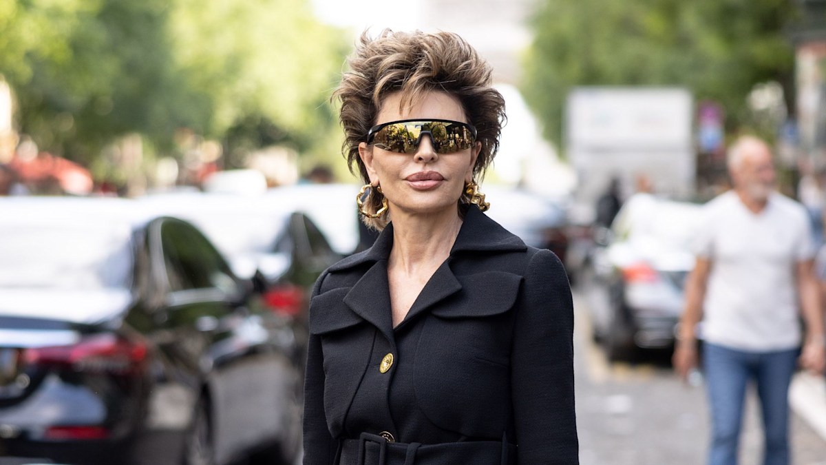 Lisa Rinna's ravishing latex catsuit might be her most daring look