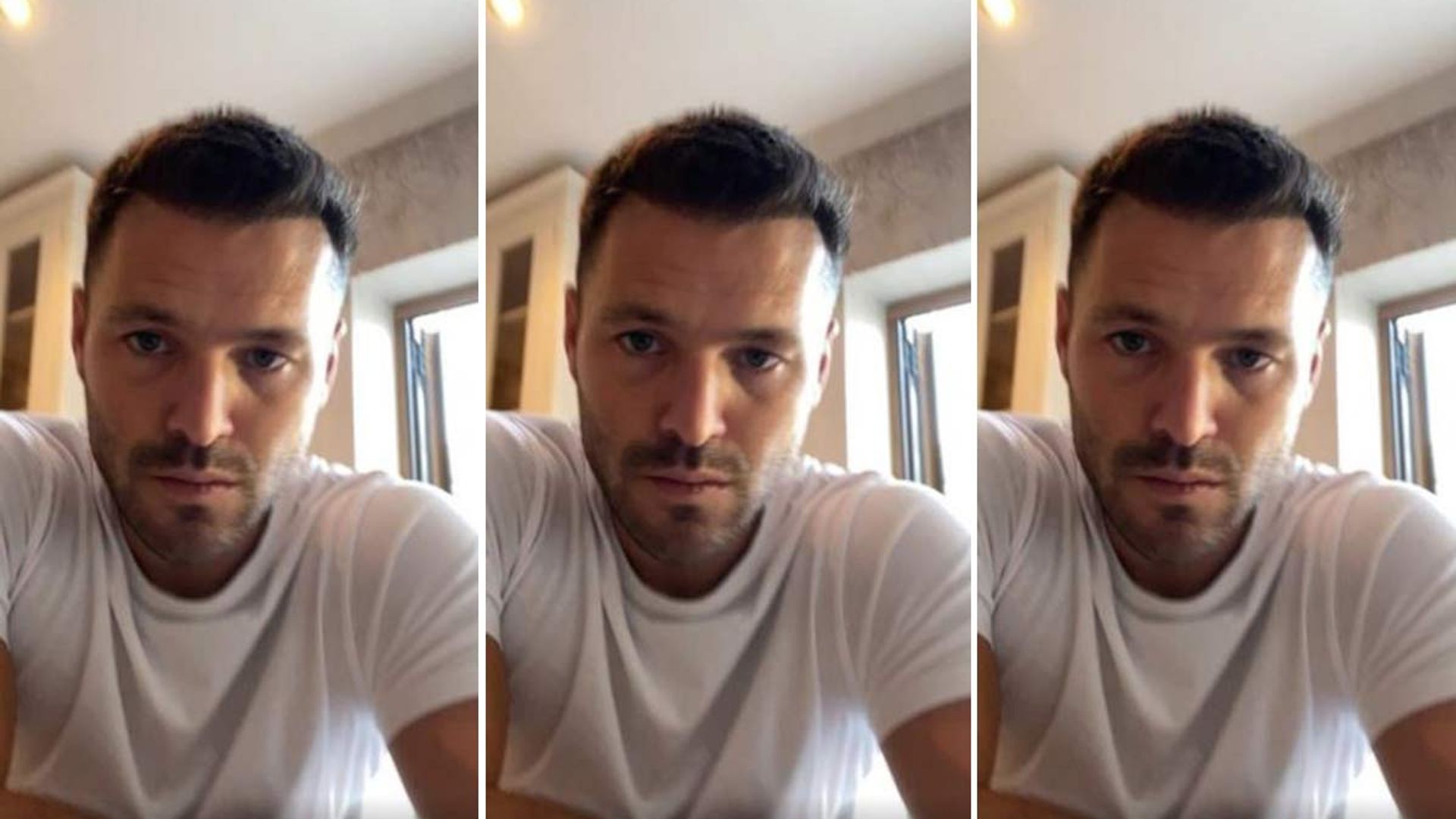 Mark Wright reveals holiday weight gain with topless photo after