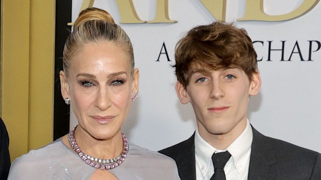 Sarah Jessica Parker and her son James Wilkie 