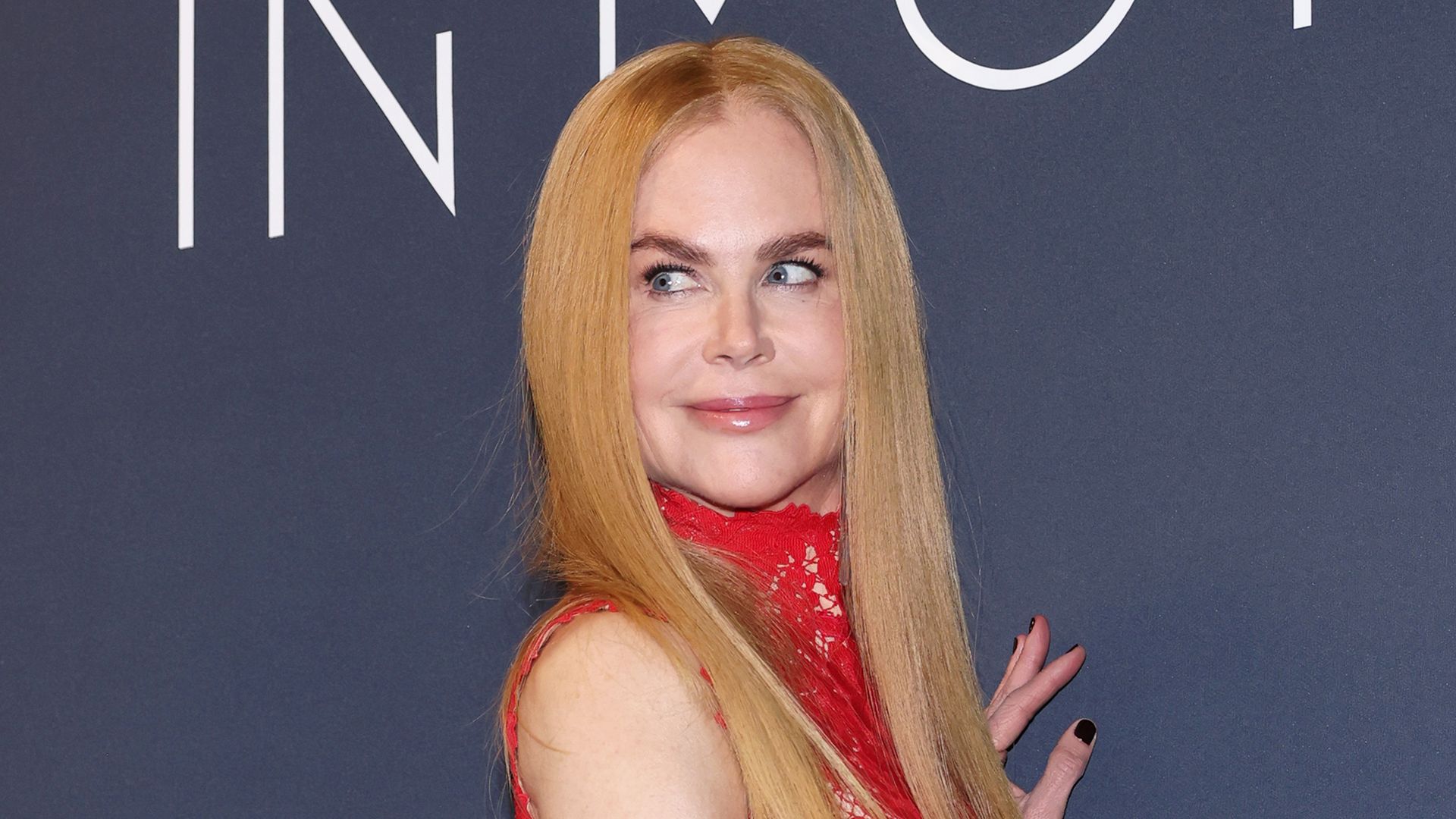 Nicole Kidman red dress