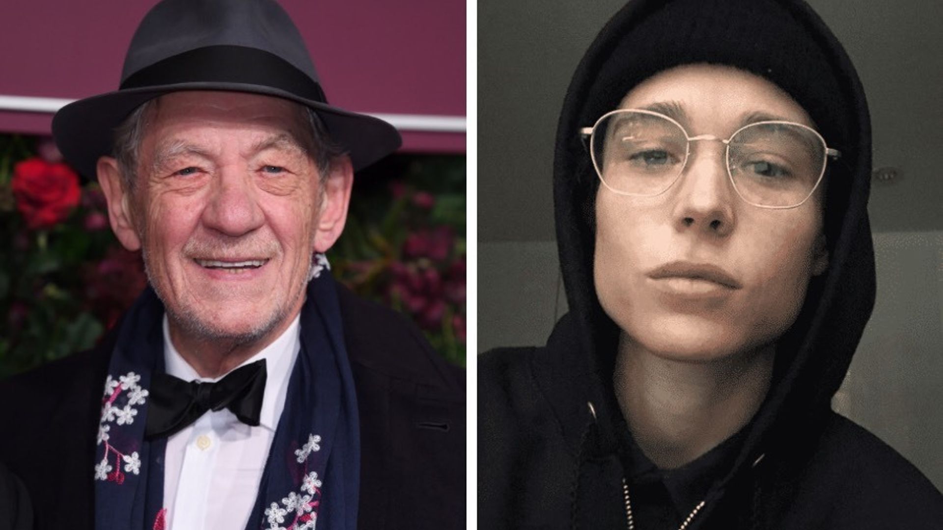 Ian McKellen says he's 'so happy' Elliot Page came out as transgender