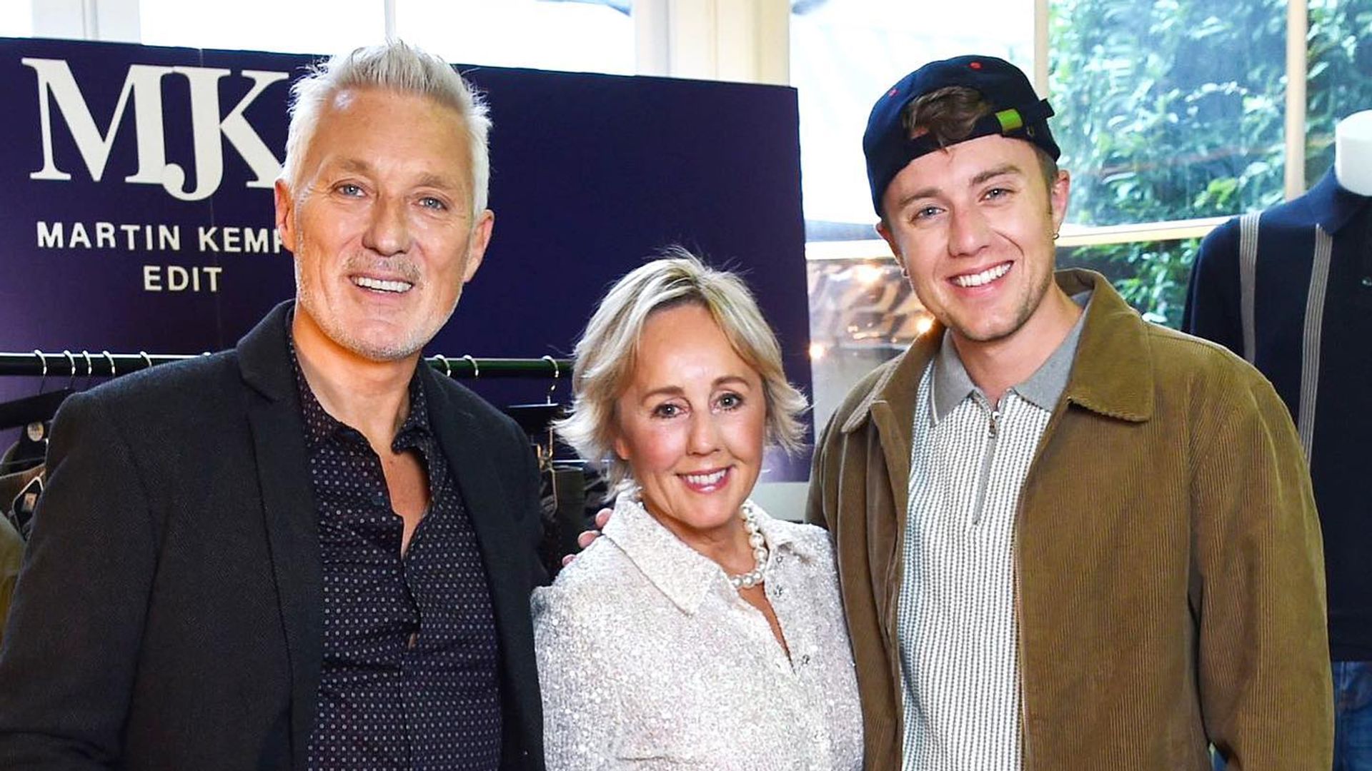 Shirlie and Martin Kemp with their son Roman