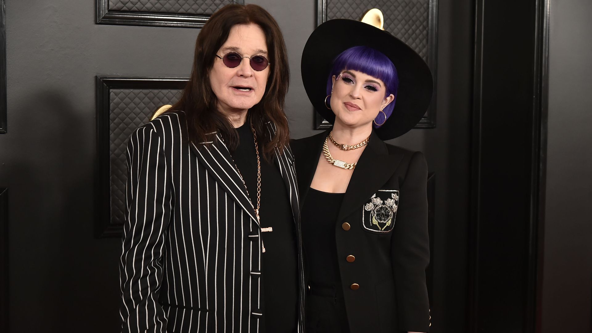 Kelly and Ozzy Osbourne